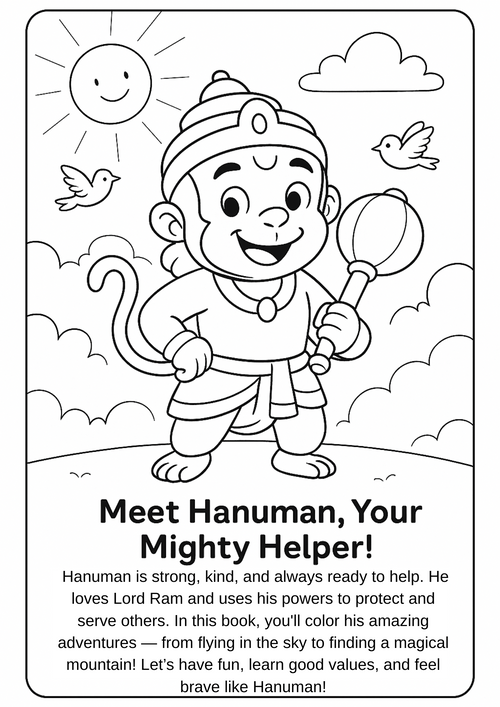 Hanuman: The Mighty Helper!