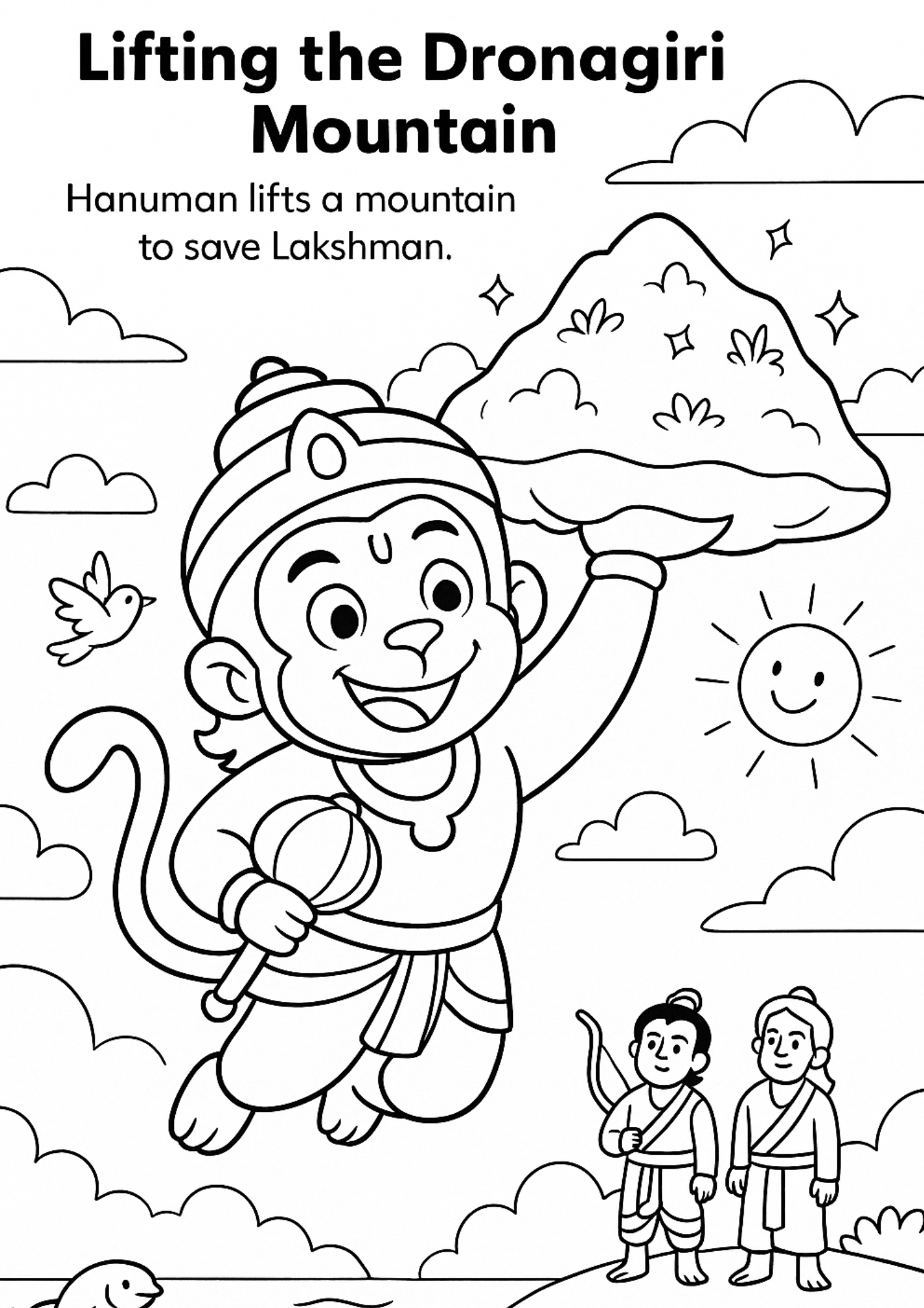 Hanuman: The Mighty Helper!